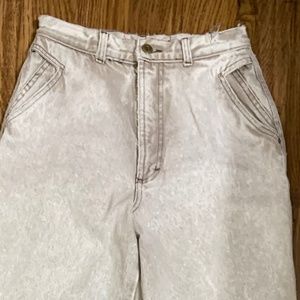 Vintage Distressed Ms Rocky Mountain Jeans (Tan Sz 9 /10)